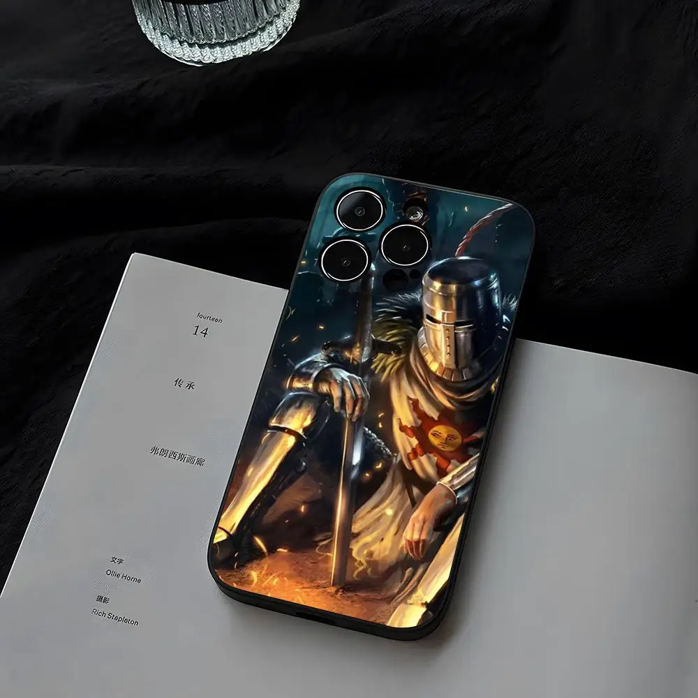 P-Praise the Sun D-Dark Souls Phone Case for iphone 16ProMax 15 11 13 14 Pro Xs Max Mini Xr X 7 Plus Shell Coque