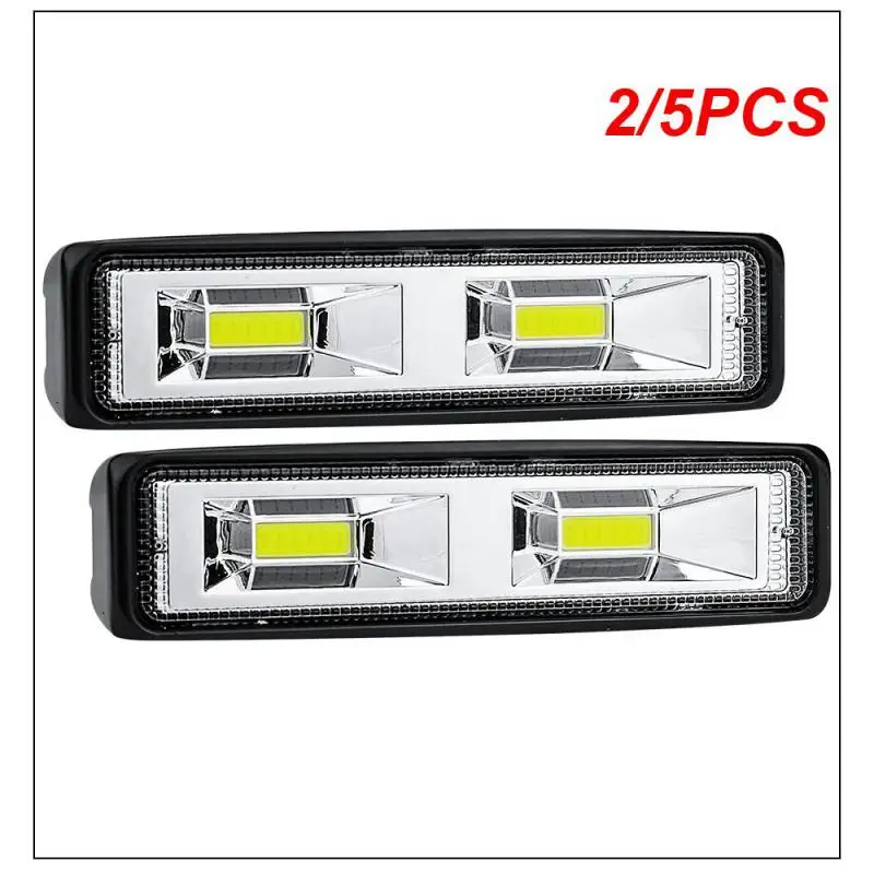 2/5PCS Spotlight 12v 48w Superbright Waterproof Durable Car Accessories Led Work Light Car Lamps Car Light