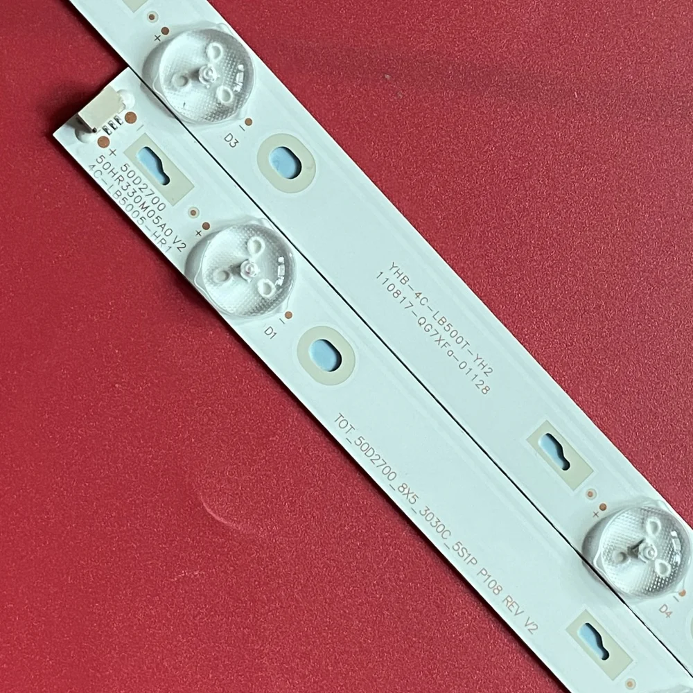 LED Backlight strip 5 lamp For D50A710 B50A638 C-LB5005-HR1 50HR330M05A0 50D2700 4C-LB5005-HR1 LED50D2720 50FS3800 D50A710