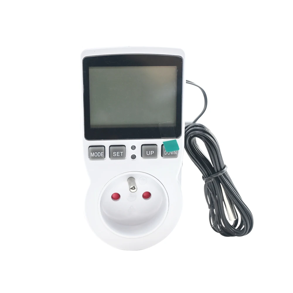 

Intelligent Temperature Control Socket European standard For Carbon Heating, Aquaculture Greenhouse