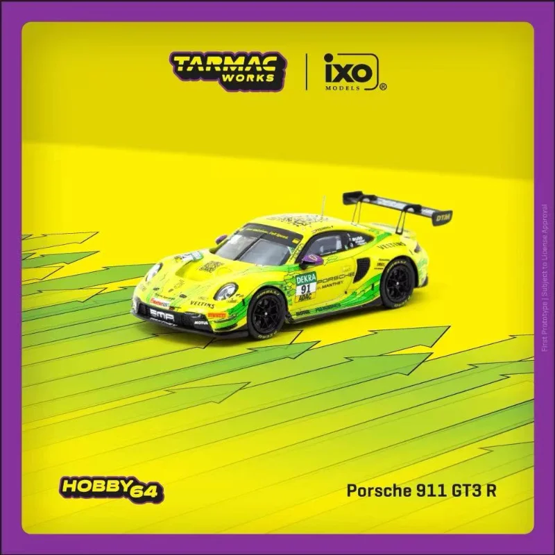 tw-1-64-gt3-r-dtm-911-modelo-de-coche-de-simulacion-en-miniatura-fundido-a-presion-adorno-coleccionable-genuino-en-stock