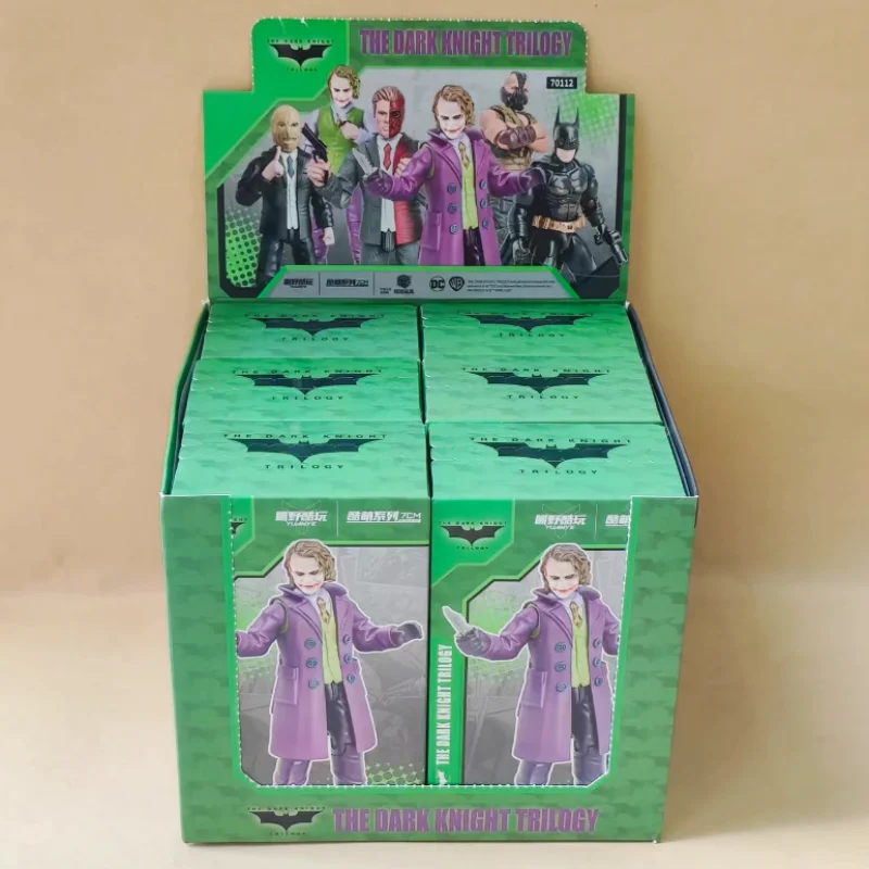 

Anime Figures Arakum Knight Batman Joker Assembly Model Toys Brick Collectible Action Figure Display Piece Blind Box Model Gifts