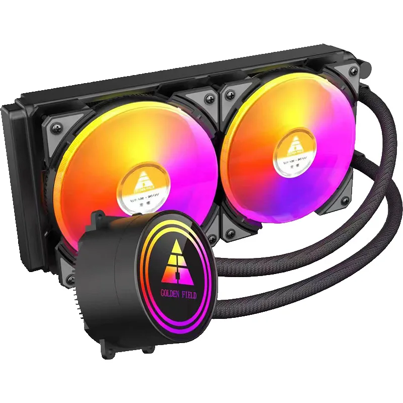 Adatto per Jinhetian Blue Ocean radiatore raffreddato ad acqua integrato 120/240/360 Symphony rgb set di ventole CPU silenziose