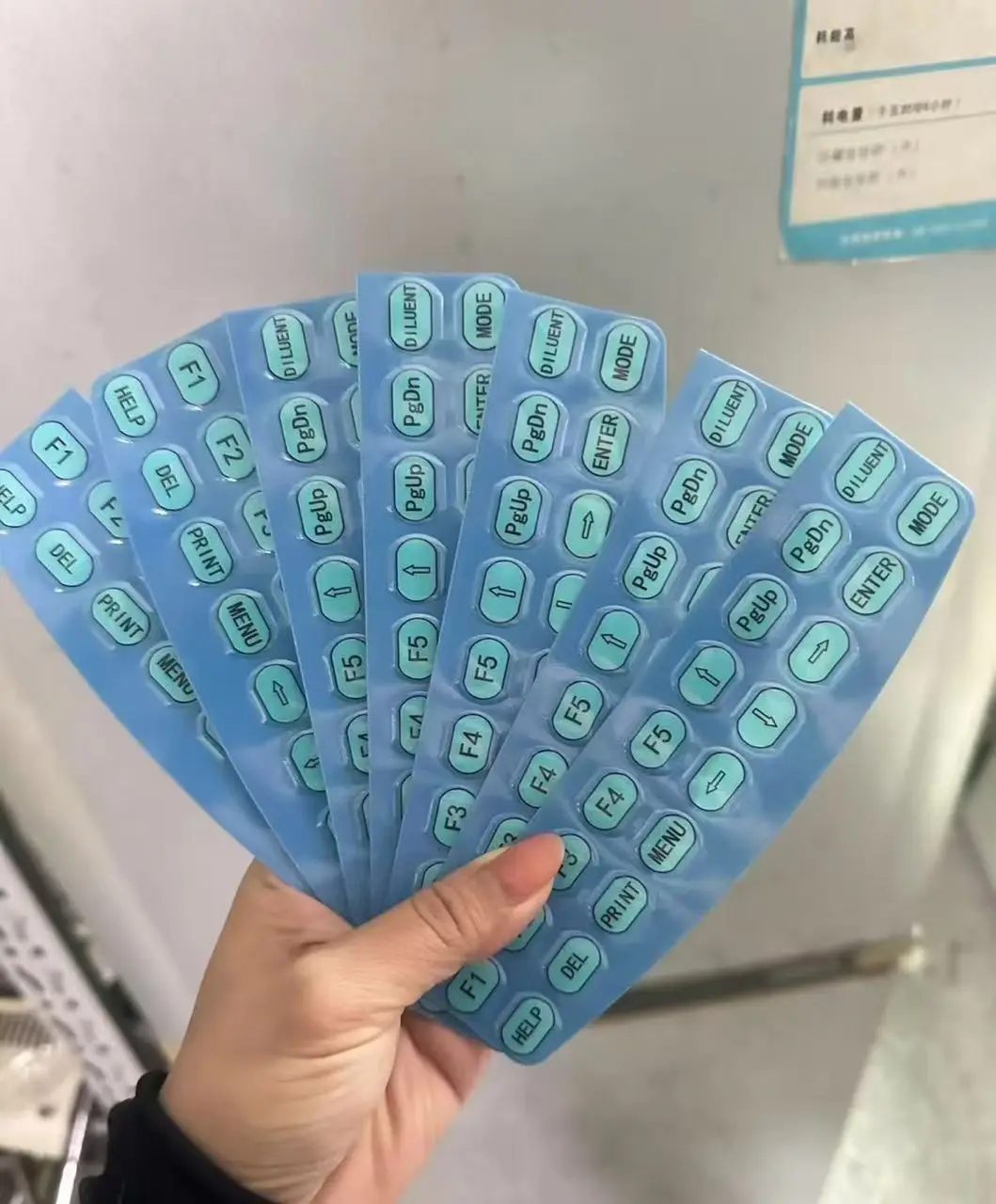 BC2800 keyboard stickers for mindrayBC2600 mindrayBC2800 Hematology analyzers Accessories