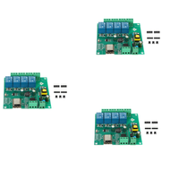 ABSE-3X ESP8266 Wireless WIFI 4 Channel Relay Module ESP-12F Wifi Development Board For Arduino AC/DC 5V/8-80V Power Supply