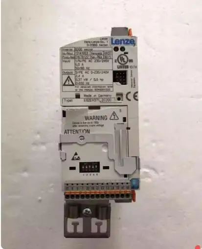 

Lenz 8200 frequency converter E82EV371-2C 0.37KW 220