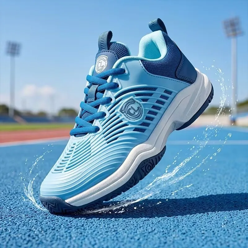Luxury Brand Table Tennis Shoes Mesh Breathable Tennis Shoes Comfortable Indoor Court Shoes Anti-Slippery Badminton Shoe Unisex