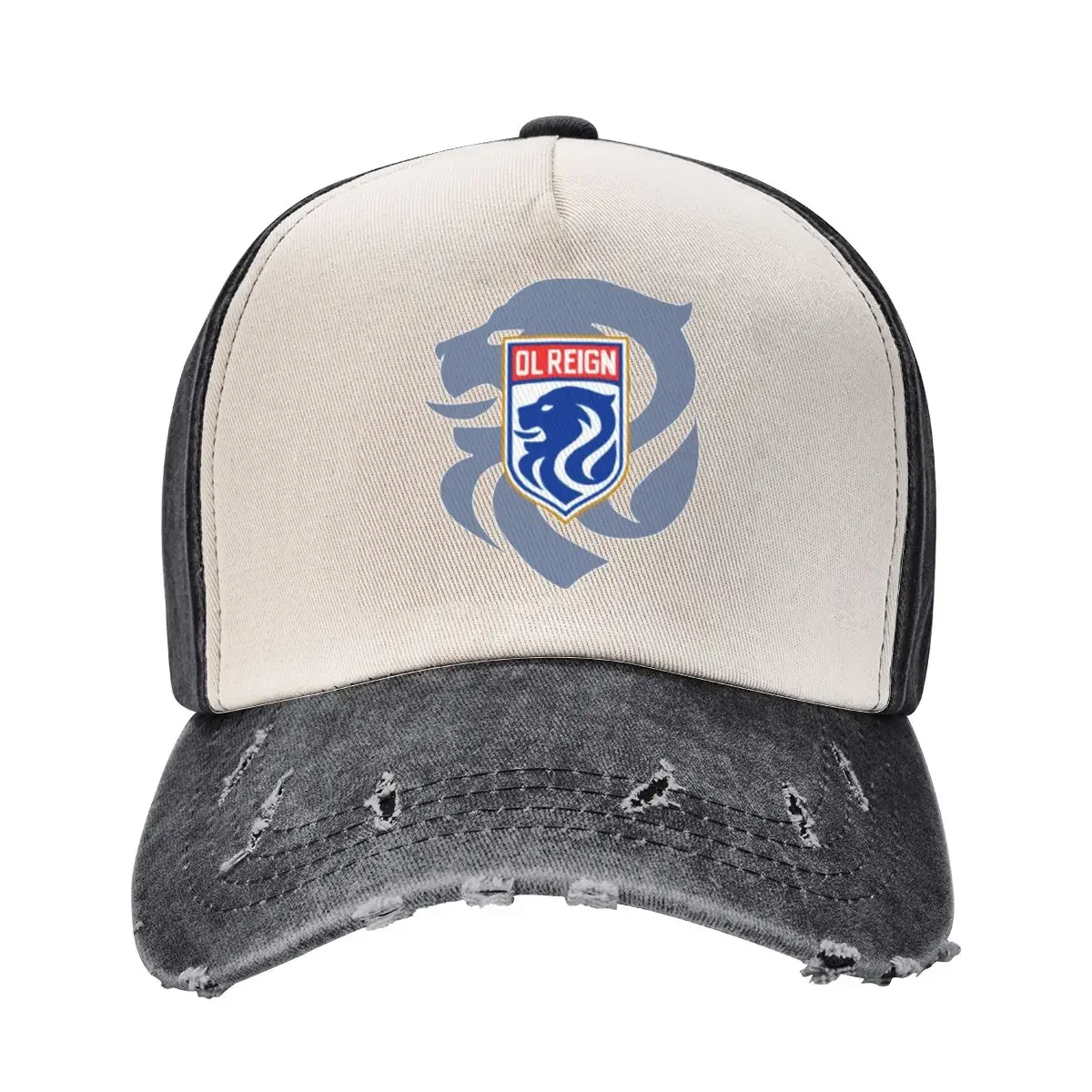 Seattle Ol Reign FC Crest Baseball Cap Military Cap Man Icon Luxury Cap Women's Golf Wear Men's