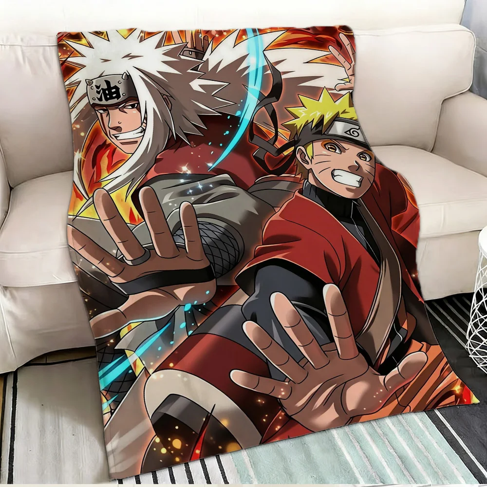 Mantas y Cobijas Kawaii de Naruto, Manta para Siesta, para Cama, Camping, Decoración del Hogar, Cubrecama de Año Nuevo, para Sofás de Anime