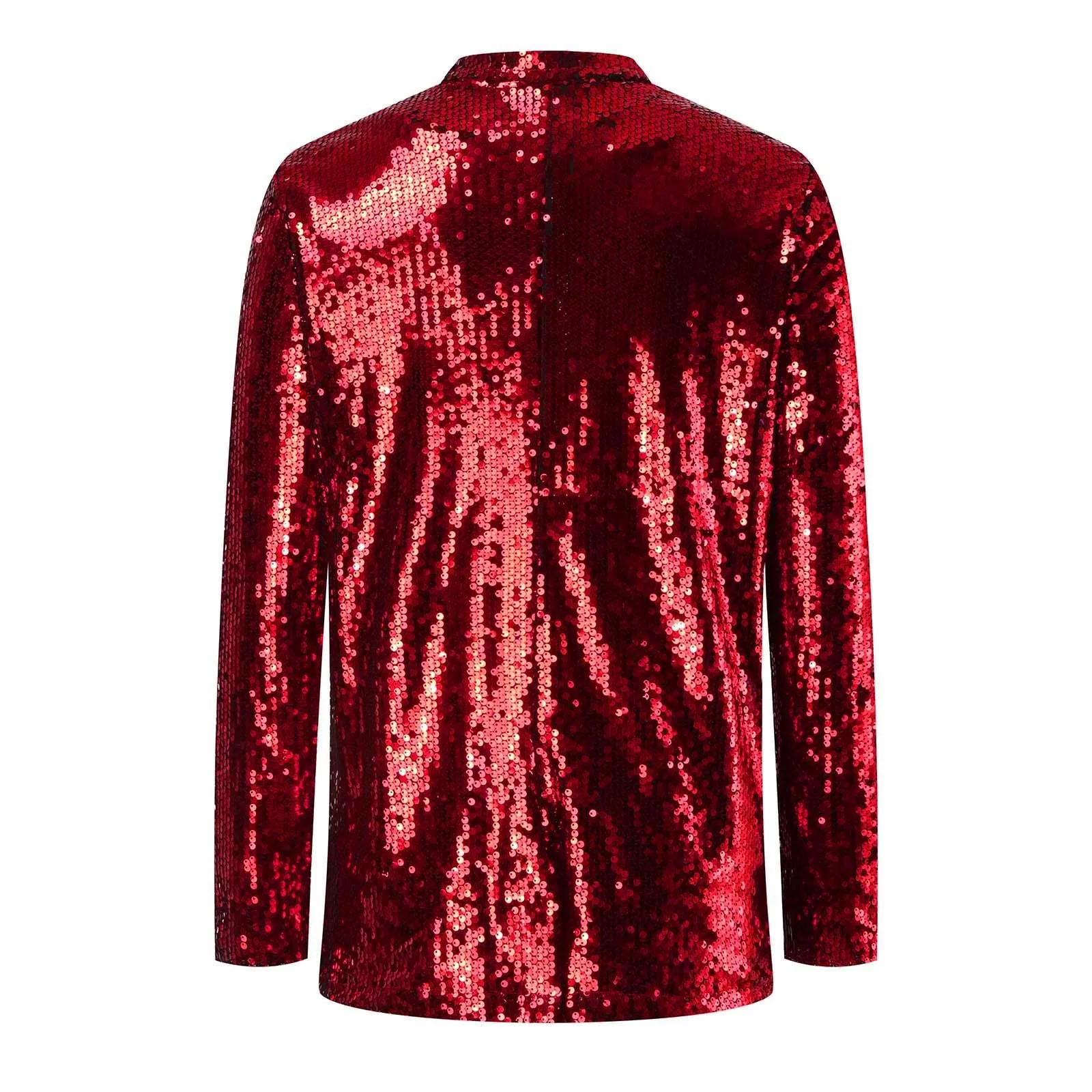 New Fashion Sequins Blazers Women\'s Suit Jacket Casual Long Sleeve Glitter Suits Party Wear Shiny Lapel Coat Rave Outerwear