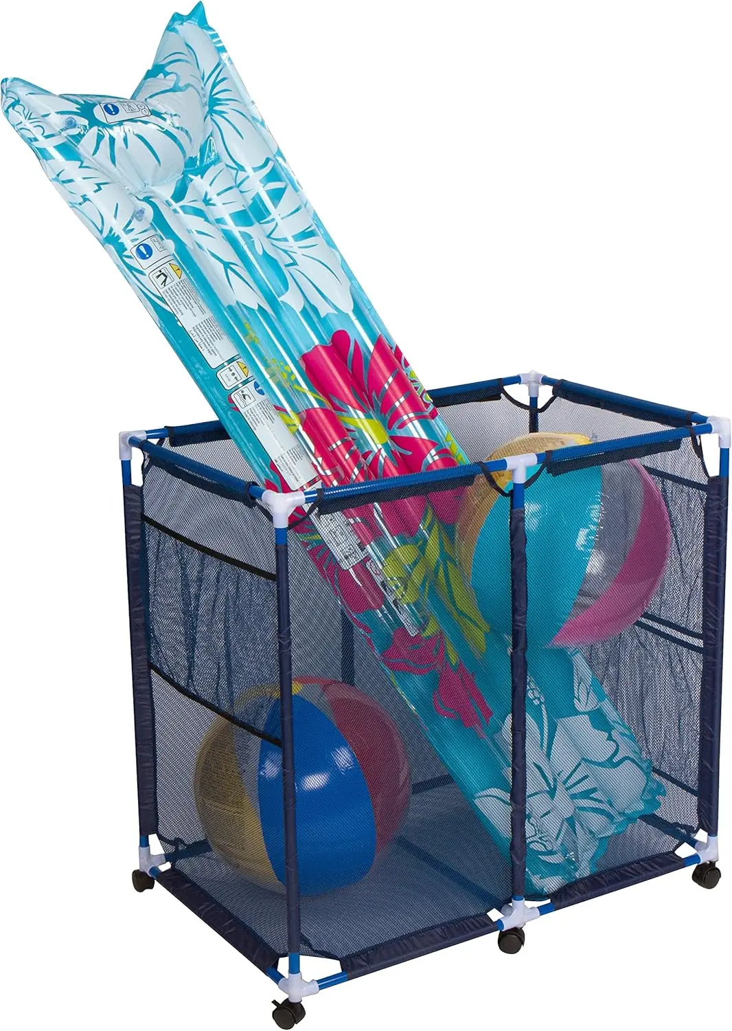 

Тележка для хранения бассейновых принадлежностей Trademark Innovations, синяя, 35 x 24 дюйма (Storage-Pool)