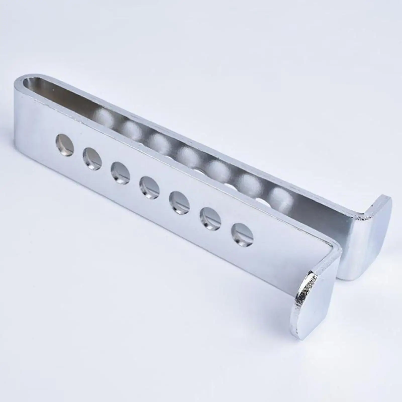 Universal Vehicle Stainless Steel Clutch Lock with Adjustable Seven Holes for Car Brake and Accelerator Pedal