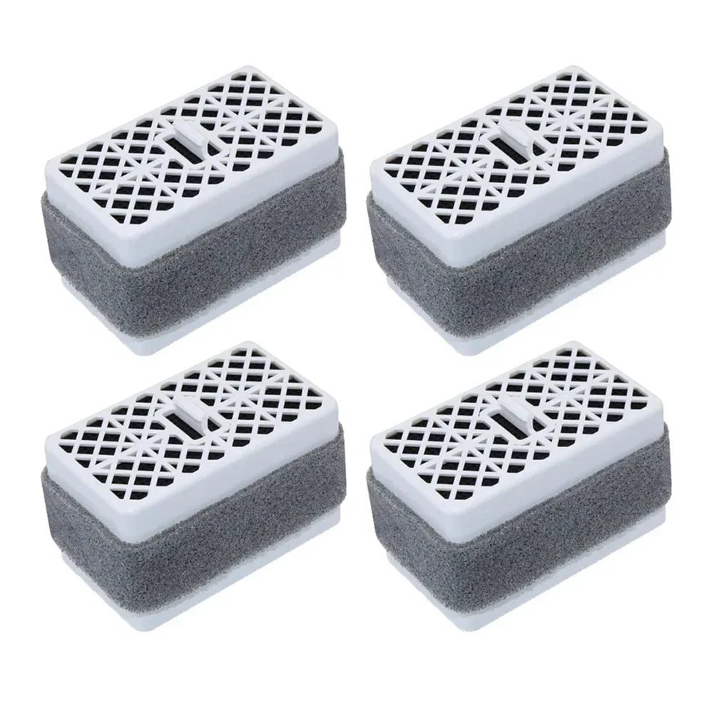 

1/4pcs Filter Element Toilet Air Purifier Filter Plastic + Sponge 60*35*24 Mm For TOTO-S550E, C5, C2, S300 S350E Toilets Parts
