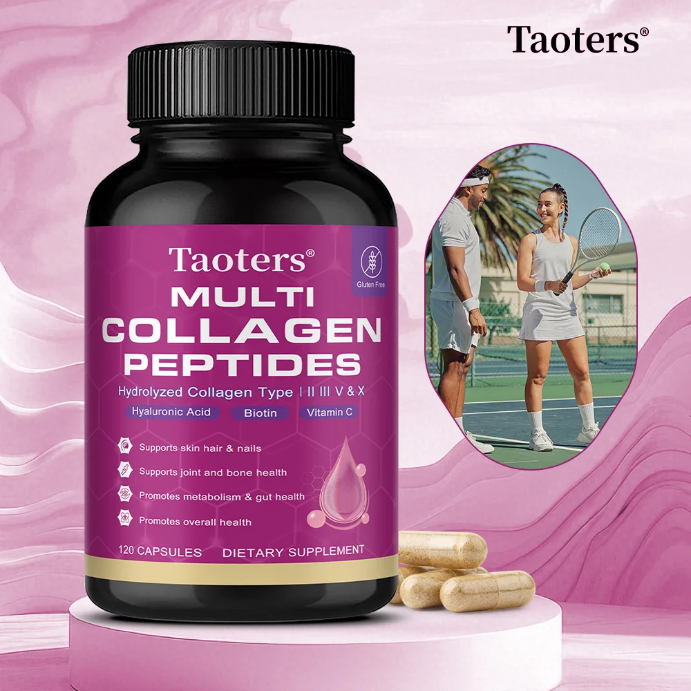 

Коллагеновые пептиды премиум-класса, подходят для мужчин и женщин, поддерживают здоровые волосы, кожу, ногти и суставы, без ГМО, без глютена