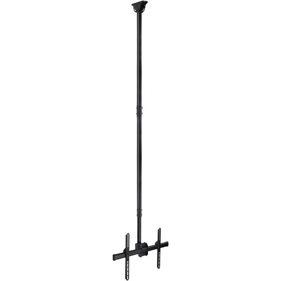 Extra Long Ceiling TV Mount Bracket 10 Feet Long for 40 42 47 50 55 60 70 Inch Flat Panel Televisions Adjustable Height Telesco