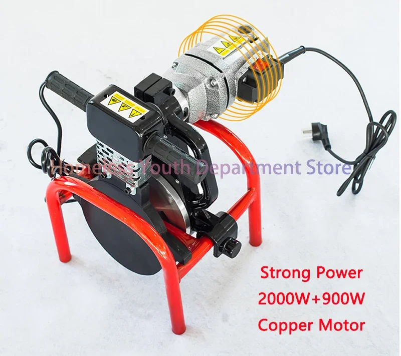 ماكينة لحام بعقب أنبوب البولي ايثيلين 63-200 مللي متر PPR/PB/PVDF/MPP/PPH الأنابيب البلاستيكية ماكينة لحام بعقب أنابيب المياه ماكينة لحام بعقب مشتركة #5