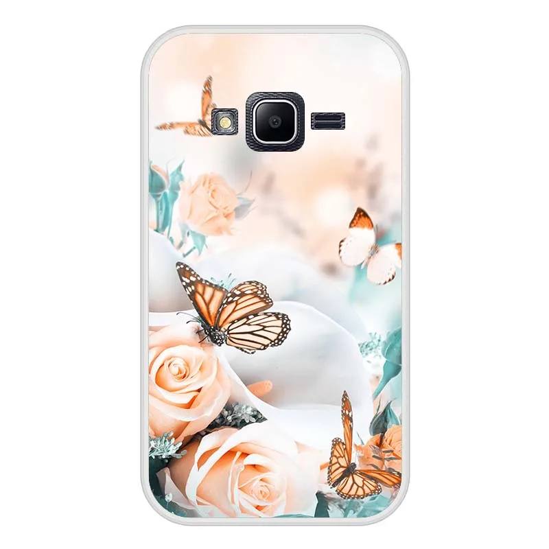 Cute Case For Samsung J1 Cases Silicon TPU on Samsung Galaxy J1 2016 J120 Samsung J1 Mini Prime Pattern Painted Soft Shell Coque