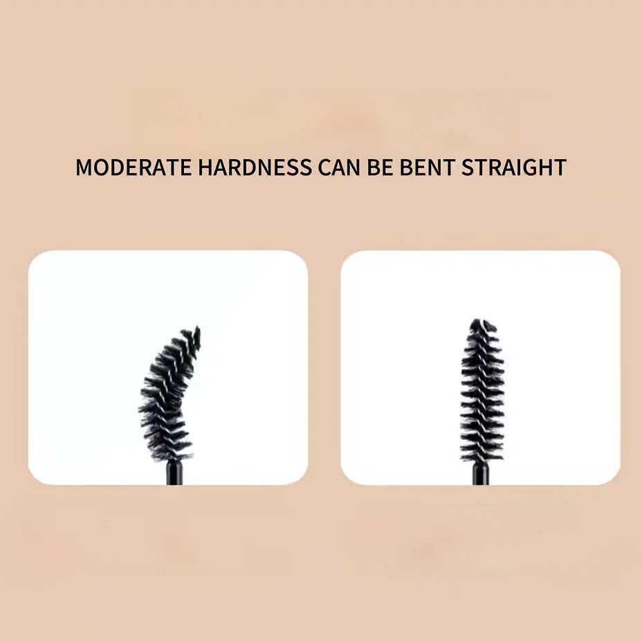 25 قطعة من فرش الرموش والحواجب النباتية - عصا سبولي خالية من اللاتكس لوصلات الماسكارا والصالون ومجموعة السفر #4