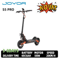 JOYOR S5 Pro (ABE) Certification Electric Scooter 10''Tires 48V 26Ah Battery Adult E-Scooter 500W Motor 20km/h City EScooter