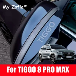 For CHERY TIGGO 8 Pro Max 2023 2024 Car Side Rearview Mirror Rain Eyebrow Car Accessories for Tuning Vehicles