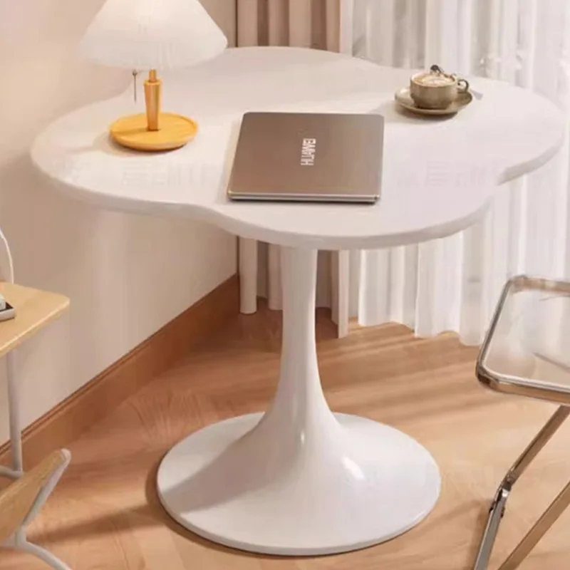 

Современный компактный журнальный столик, обеденный стол для балкона, бистро-стол для дома, кафе, кухни, гостиной, экономящий пространство, акриловый стол