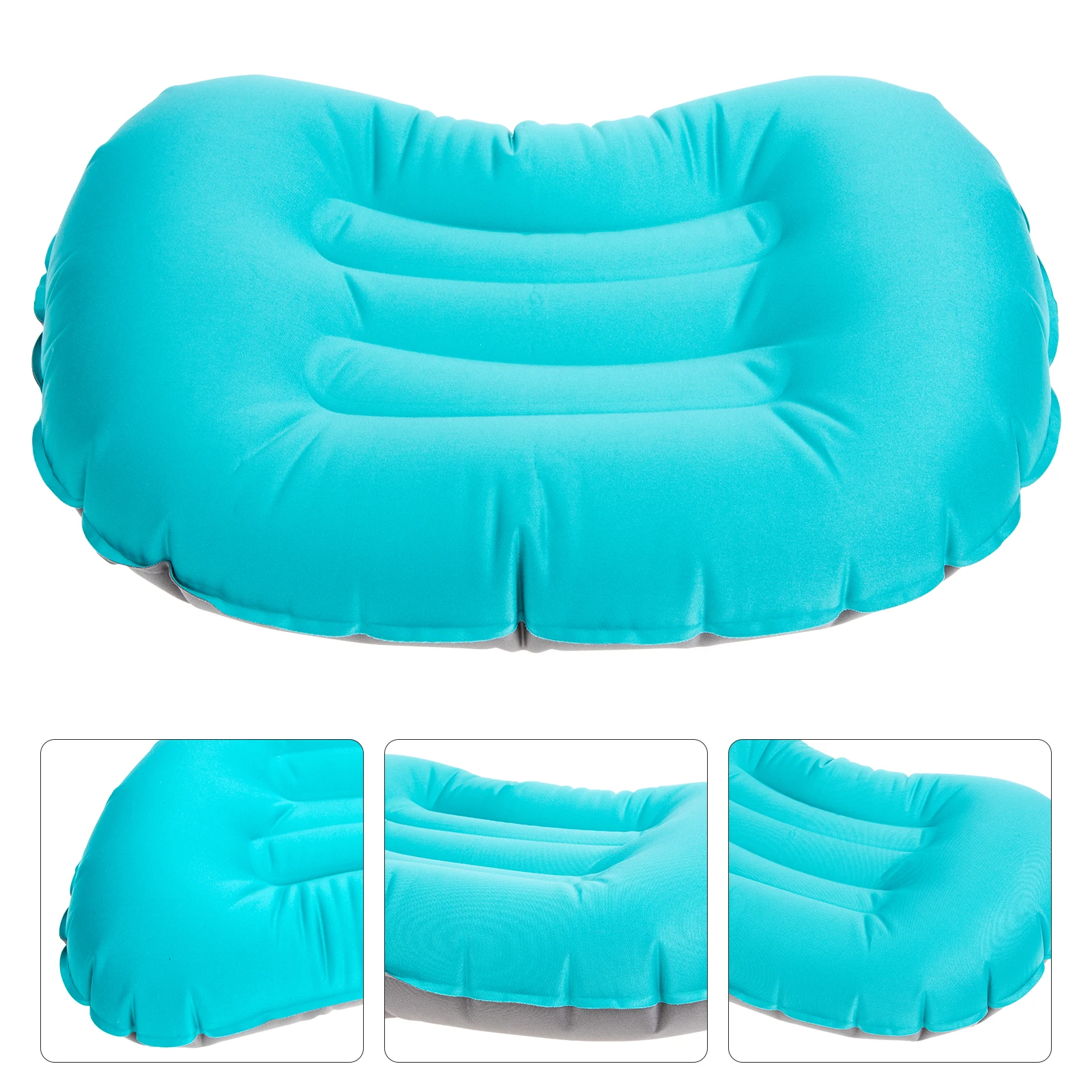 

Ergonomic Inflatable For Camping Travel Portable Resting Tool Compact Support Pillow Thickened Outdoor Office Napping Pillow