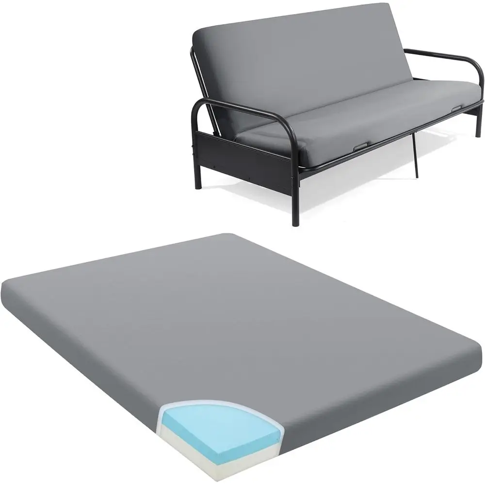 

Ортопедический матрас из пеноматериала со съемным чехлом, средней жесткости, подходит для большинства спящих людей