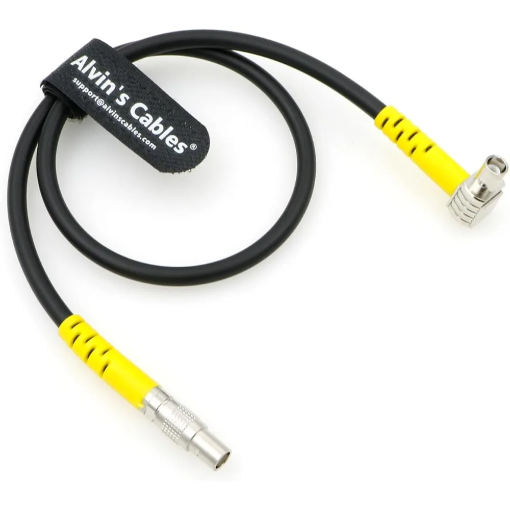 

Alvin's Cables MVF-2 Viewfinder Cable for ARRI Alexa Mini LF Camera Right Angle 1 Pin Male to Male 19.7in/50cm