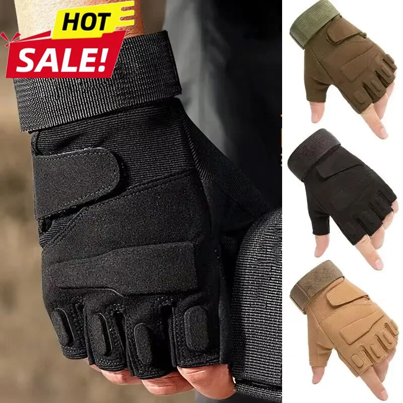New Hunting Camping And Hiking Paintball Shooting Riding Tactical Gloves Cycling Glove Ski Full Finger Finger Motorcycle Gloves