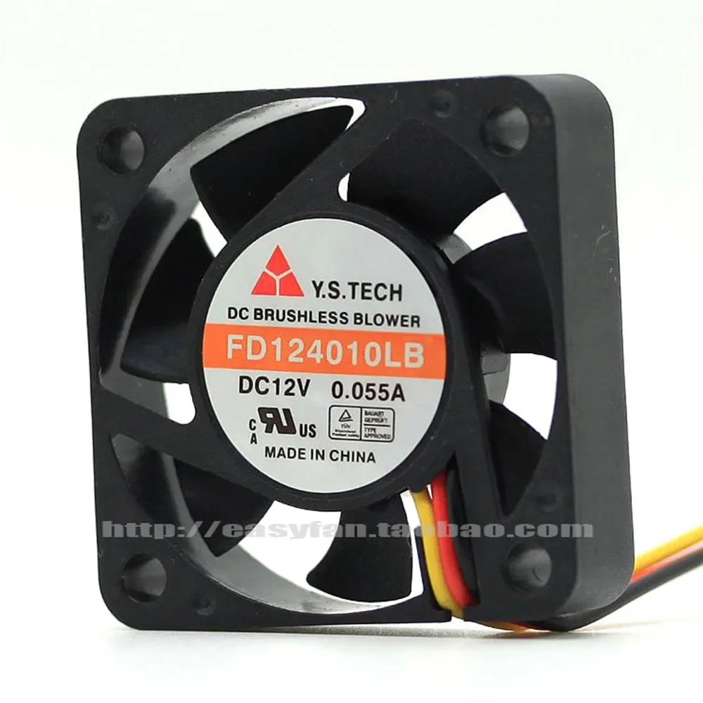 Brand New FD124010LB 4cm 40mm fan 4010 40x40X10MM 12V 0.055A Double ball bearing ultra quiet cooling fan