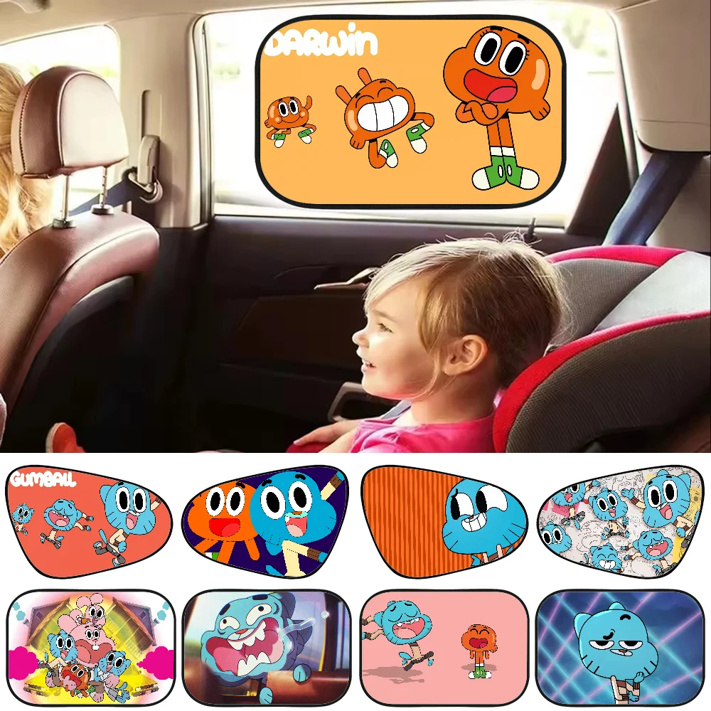 

Универсальный солнцезащитный козырек The-Amazing World G-Gumball, 1 шт., автомобильный адсорбционный козырек, солнцезащитный козырек на боковое окно, авто солнцезащитный козырек для детей и взрослых