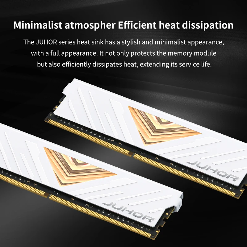 JUHOR DDR4 8GB 16GB 3200MHz XMP2.0 Overclocking Compatible for AMD