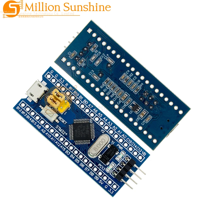 Módulo de placa de desarrollo de sistema mínimo para Arduino, STM32F103C6T6, STM32F103C8T6, ARM STM32