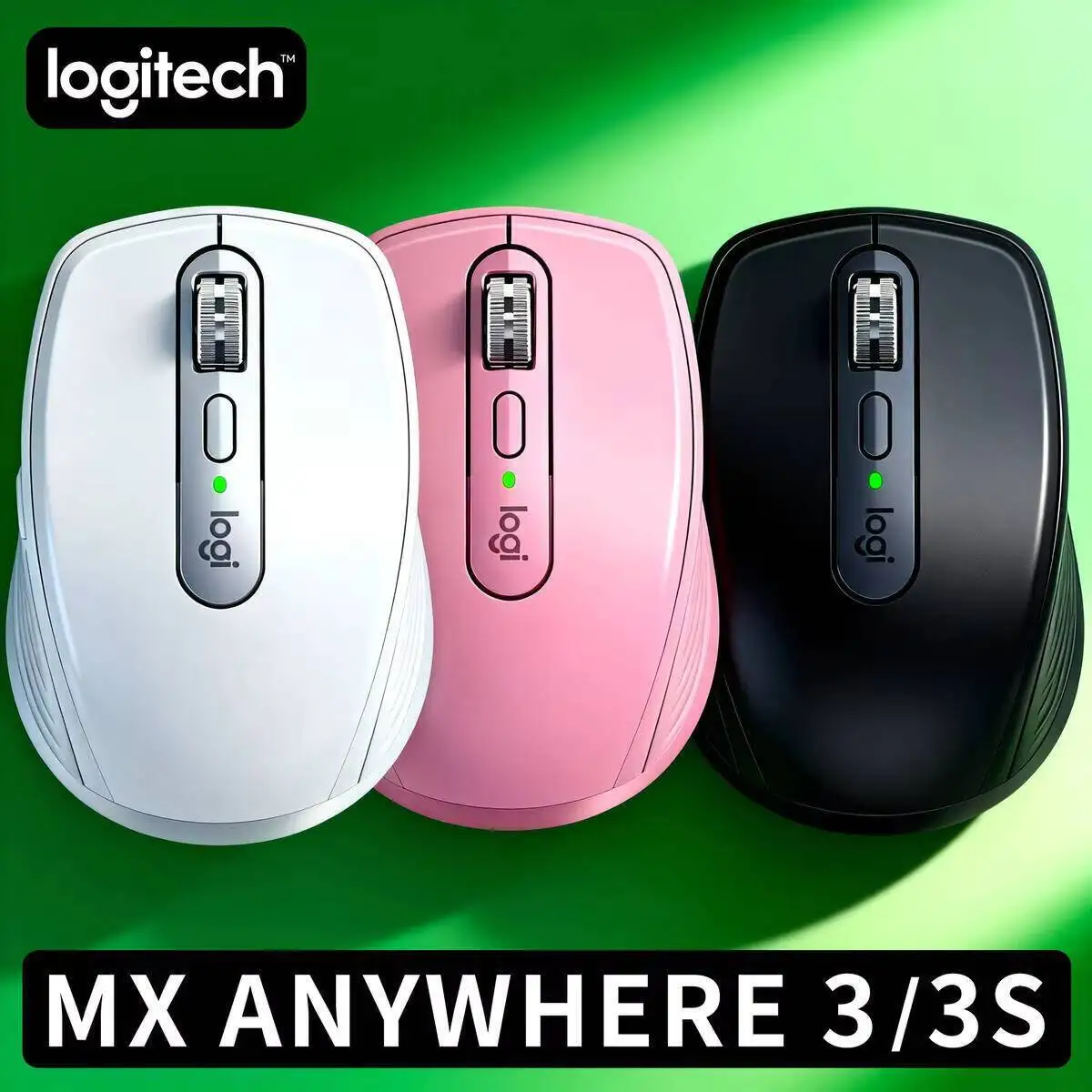 

Logitech Master Series MX Anywhere 3S Bluetooth Беспроводная бесшумная мышь Мягкий звук Офисный женский планшет