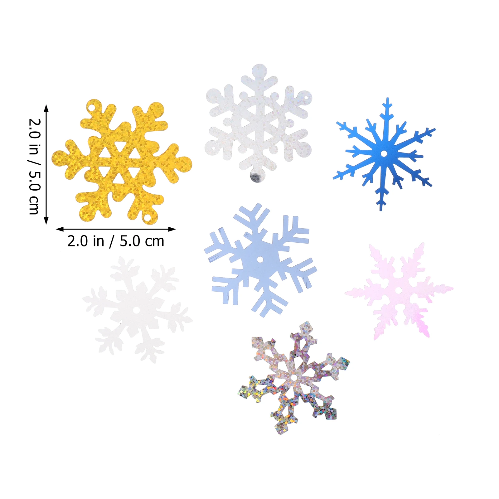 

1Pack 15G Plastic Snowflake Confetti Christmas Xmas Party Table Decorations Supplies Christmas Confetti Party Tree Decor
