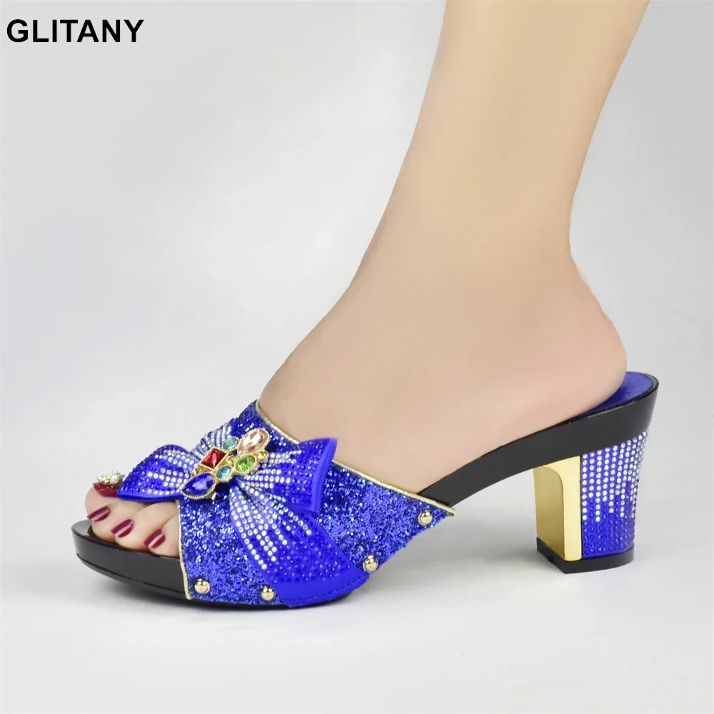 

New Arrival Designer Shoes Women Luxury Elegant Crystal Shoes High Heels Sandals Women Fashion Plus Size Shoes Women Heel
