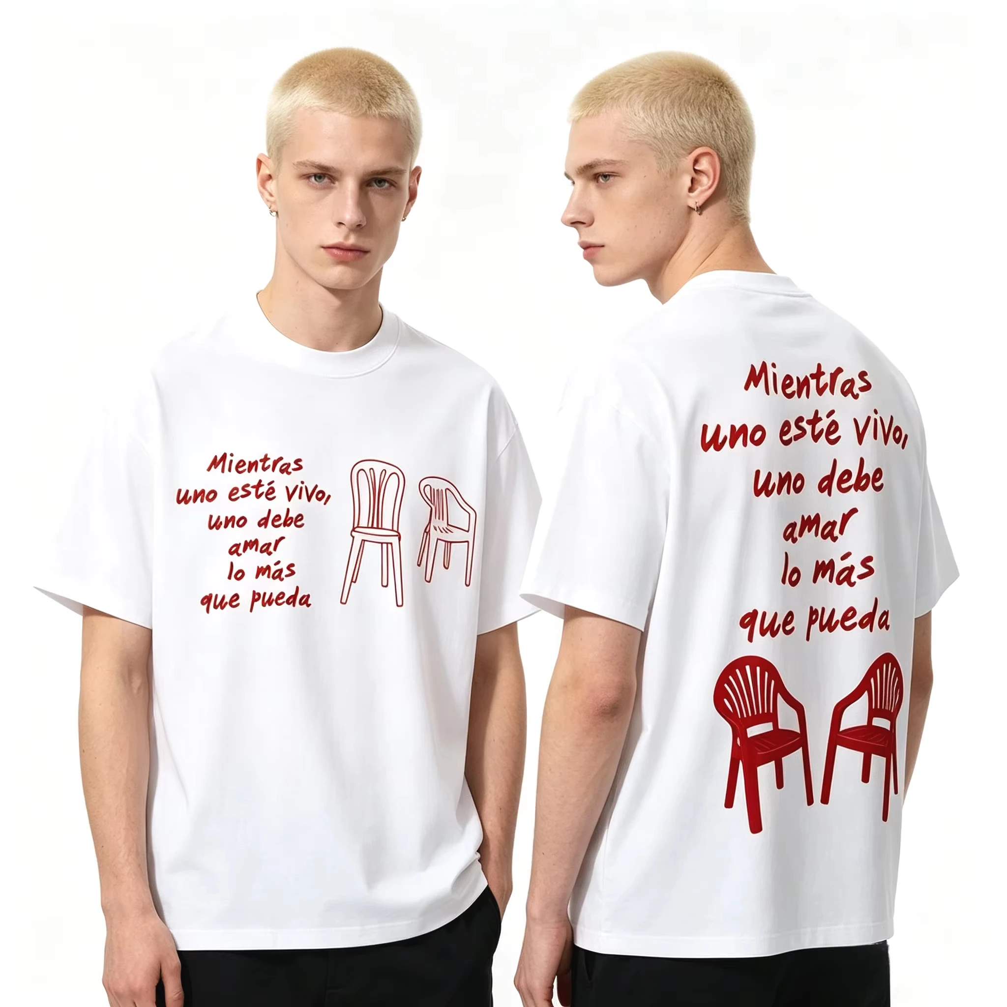 2026 New Summer Hot Sale Rapper Bad Bunny T-shirt Debi Tirar Mas Fotos DTMF T Shirt Men Women Harajuku H