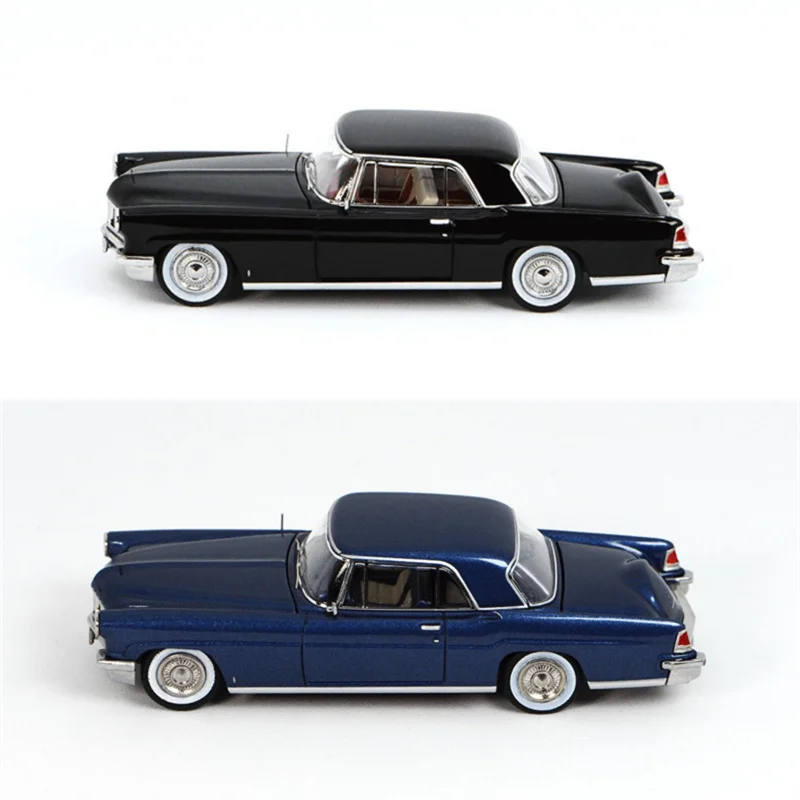 

Presale GFCC 1:64 Continental Mark II 1956 Black/Blue Alloy Vehicle Collectible Car Model