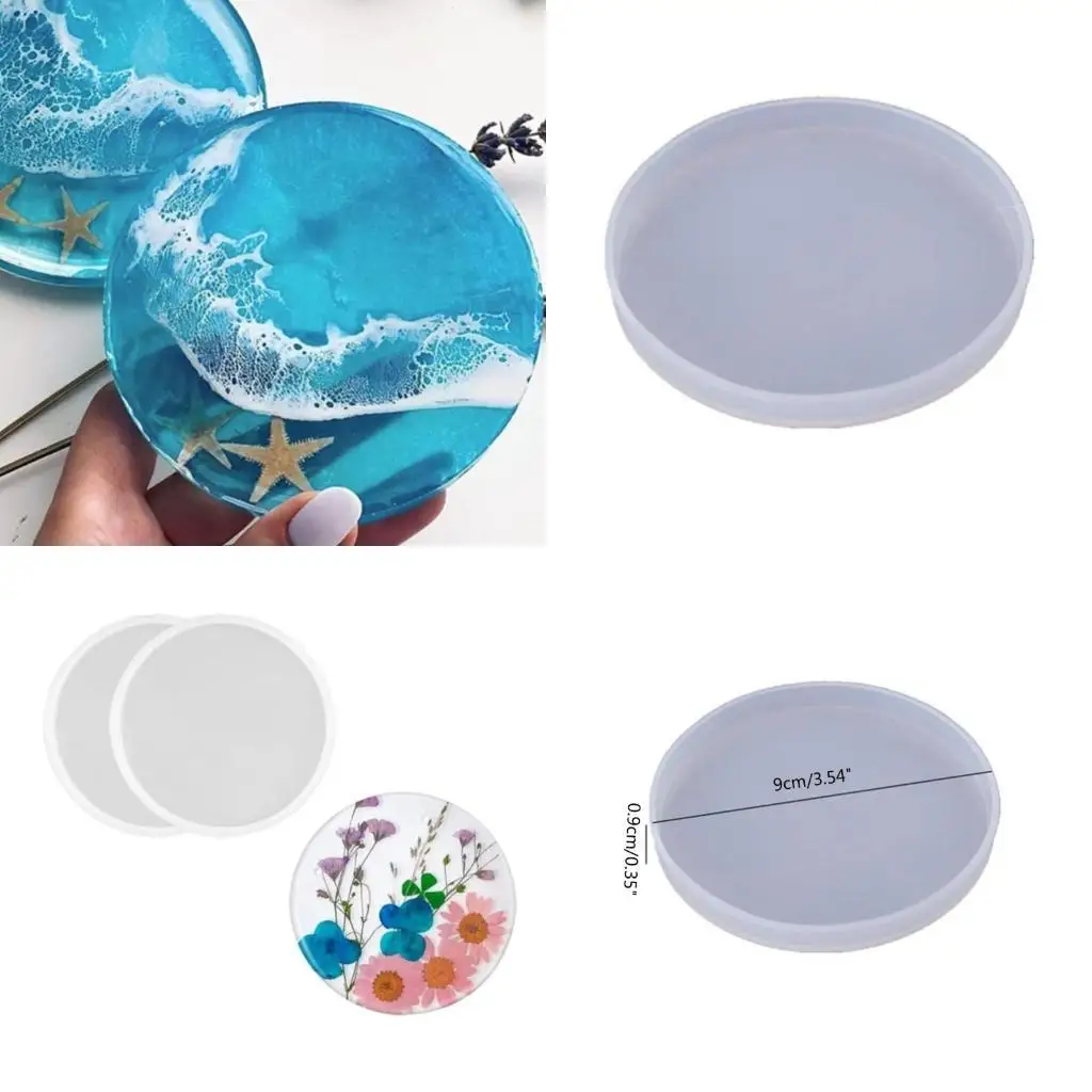 

A52E Silicone Resin Mold Epoxy Resin Casting Mold for Bowl Mat Holder