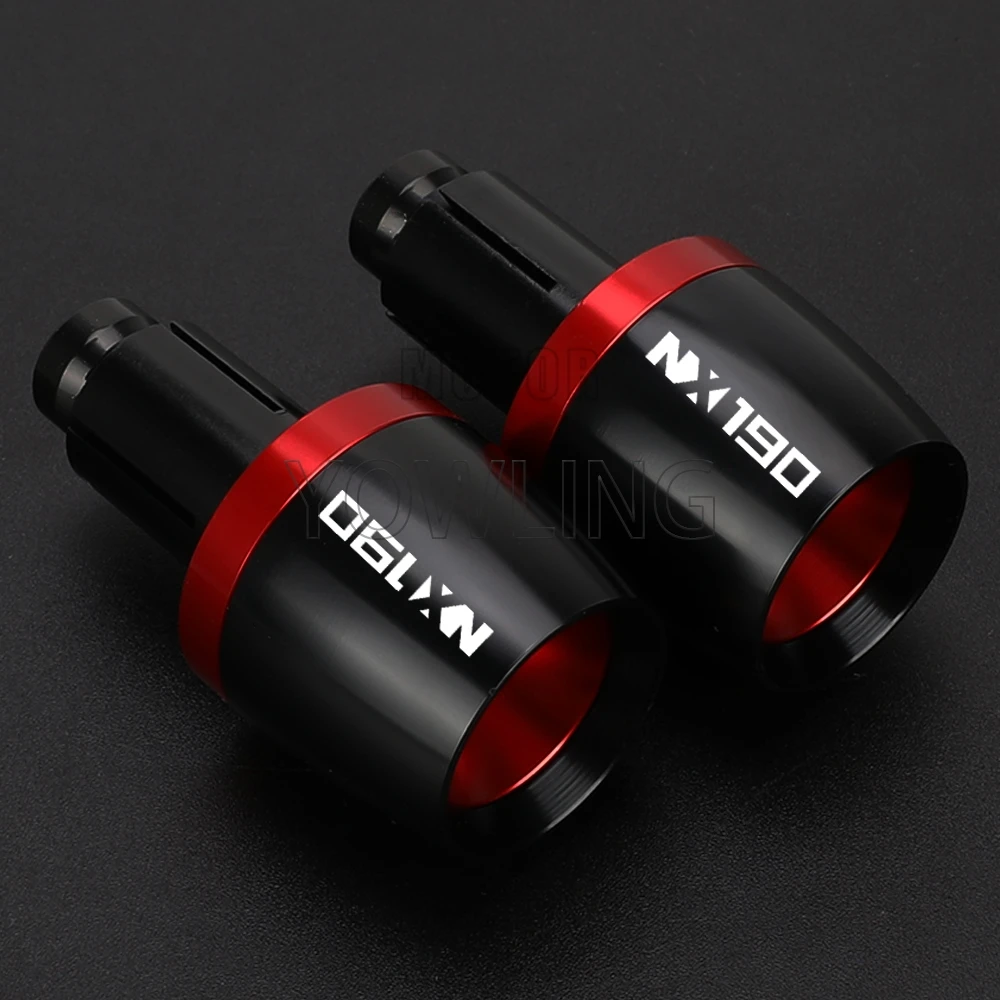 

For Honda NX190 N X190 NX 190 Motorcycle Accessories Parts CNC Aluminum Handle Bar Grips End Cap Handlebar Counterweight Plug
