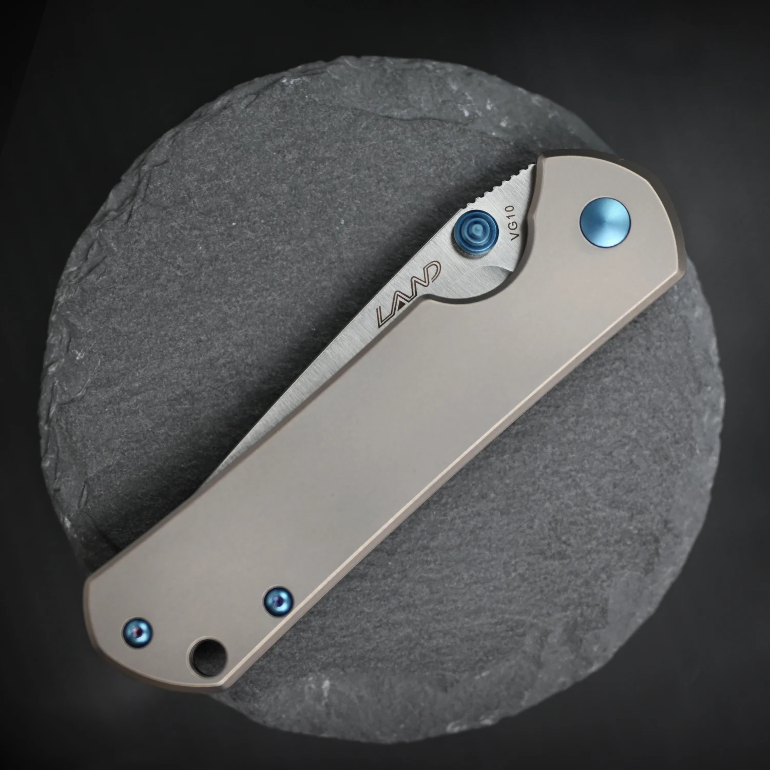 LAND 812 VG10 Blade TC4 manico in titanio coltello pieghevole tascabile per esterni EDC Survival Rescue Tool campeggio caccia coltelli da pesca nuovo