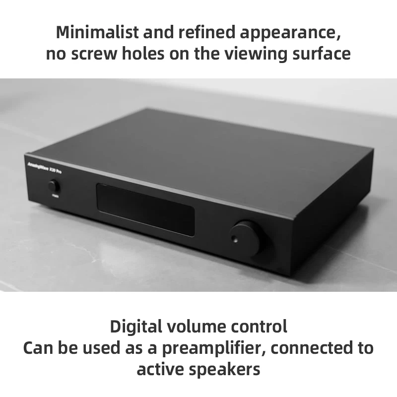 مضخم صوت رقمي TZT AmazingWave X20 Pro R2R USB DAC مع التحكم الرقمي في مستوى الصوت وOLED