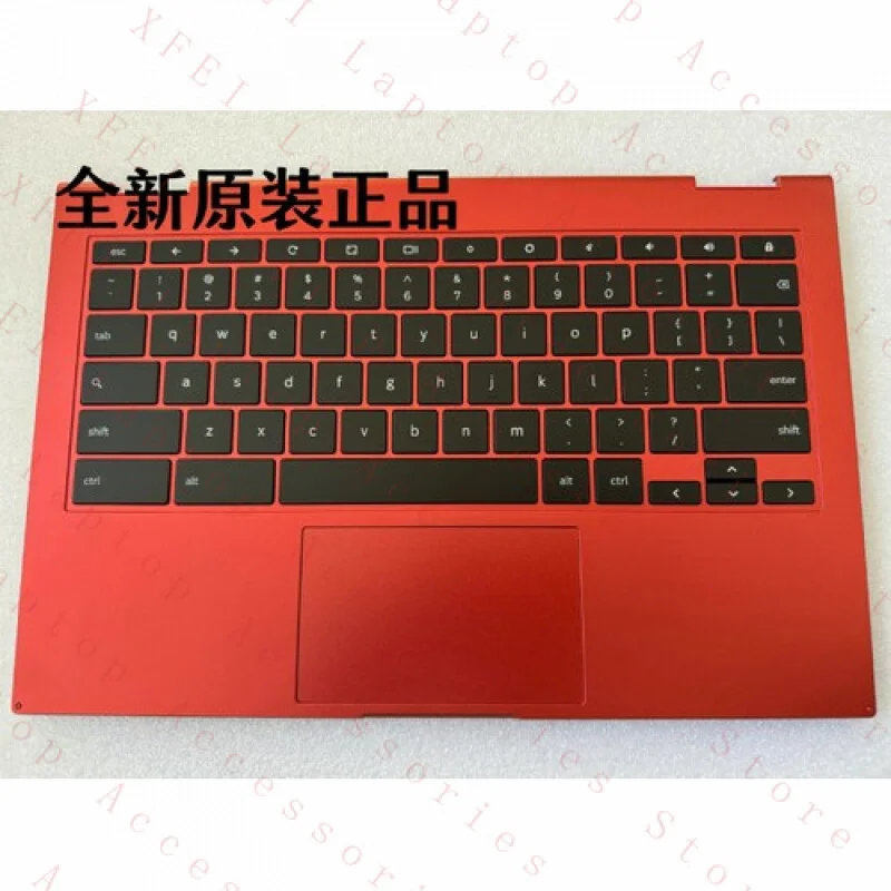 

F Palmrest US Keyboard Red for Samsung Galaxy Chromebook 2 XE530QDA