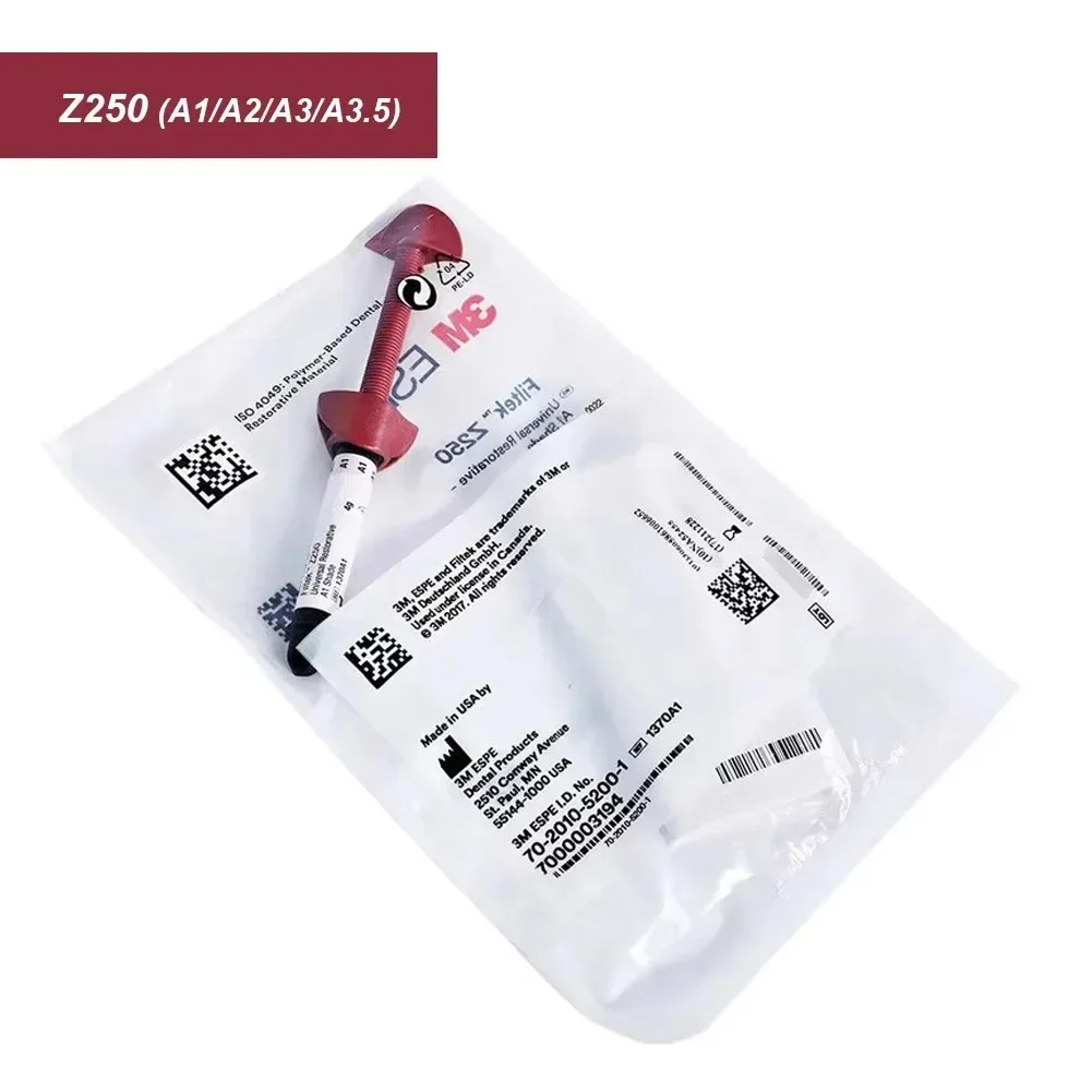 Dental 3M ESPE Filtek Z250 Z350XT Universal Restorative Z250XT Nano Hybrid Composite Resin Light Cure Adhesive Filling Materials