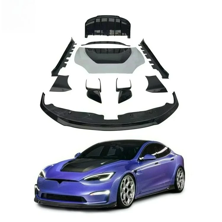 

Luxury FORTesla Model S/Model V Elegant Style Carbon Fiber BODYKIT
