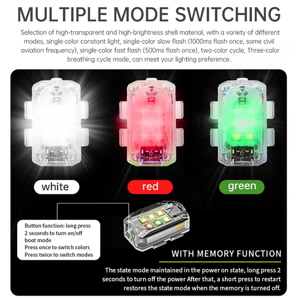 ไฟเตือนแบบกระพริบ 1 ชิ้น สำหรั - Drone Strobe Light บทวิจารณ์และราคา