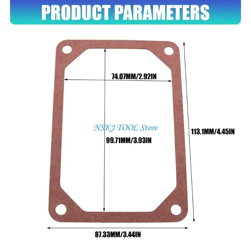 L8RC Valves Cover Seal with 2 Gaskets for Small Engine Repair Maintenance Use