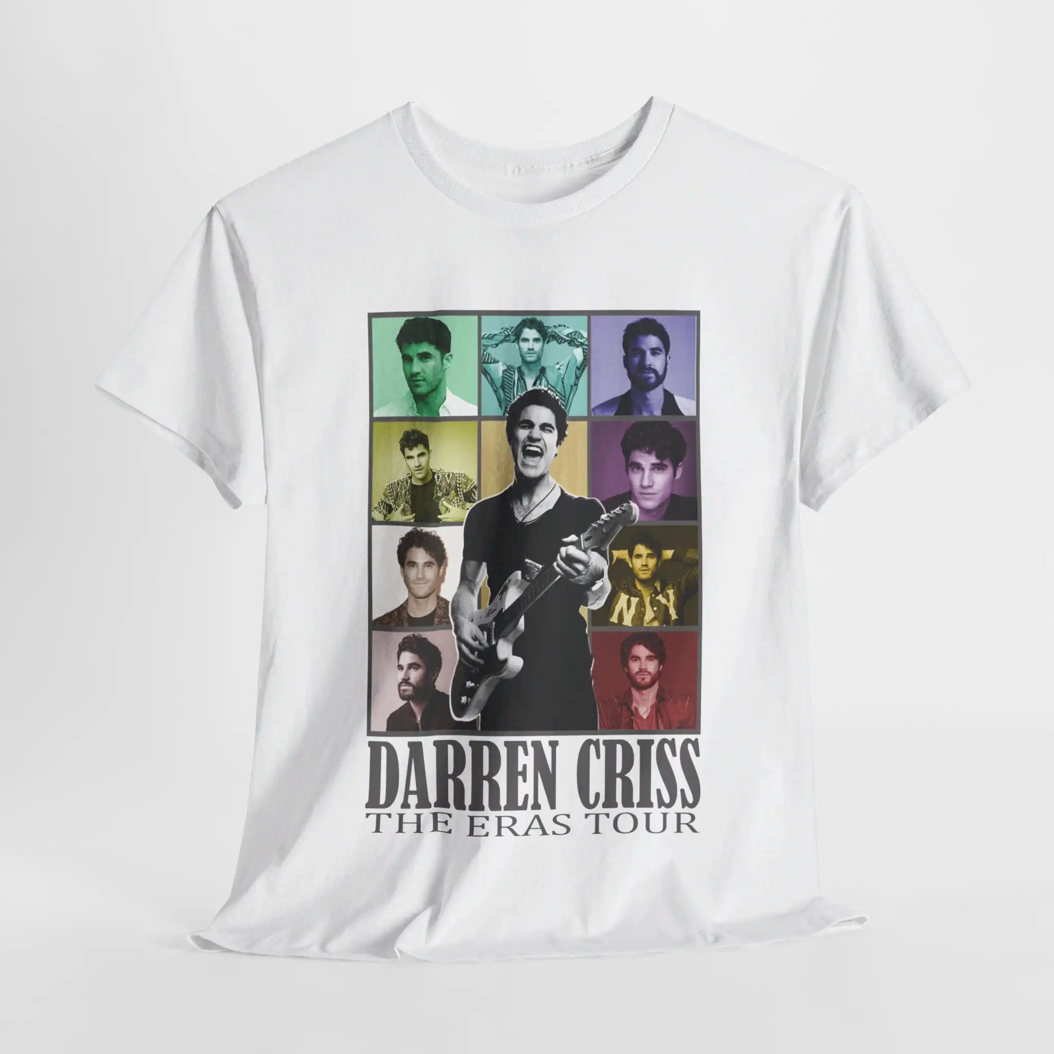 Darren Criss Tour T Shirt Limited Vintage Fan Retro 90s Merch GifT