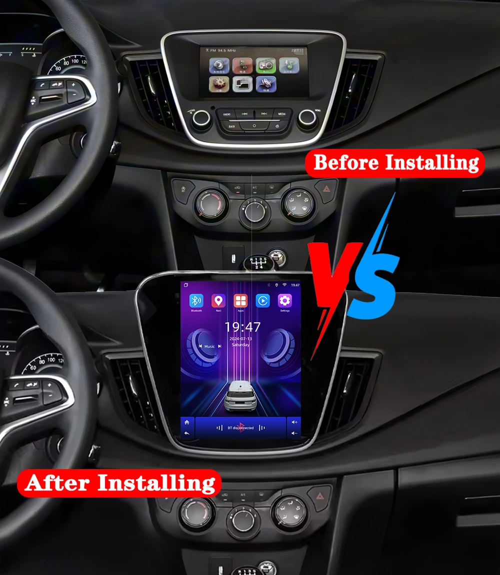 Android 16 OS 9.7 inch Screen Car Radio Multimedia Stereo Player Auto For Chevrolet Cavalier 2016-2019 GPS Wireless Carplay