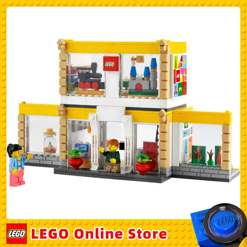 LEGO LEGO Brand Store with This Colorful Play-and-display Model Building Set 40574 for Children Birthday Christmas Gift 541Pcs